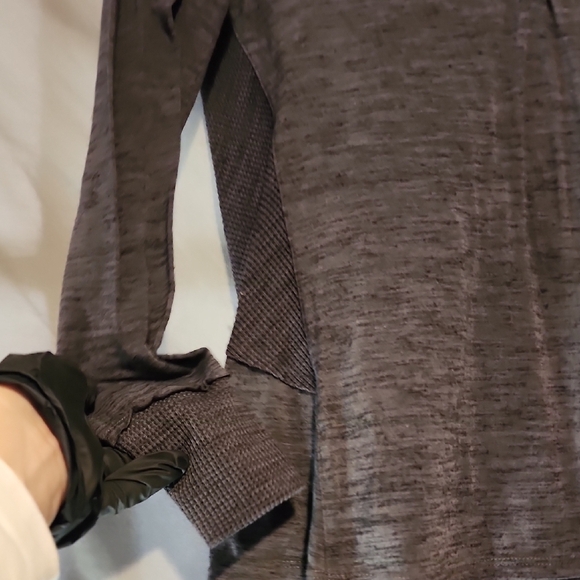 Kuhl Charcoal Long Sleeve Henley Top - Picture 3 of 7